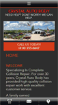 Mobile Screenshot of crystalautobodyinc.com